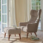 Alden Footstool Macadamia