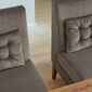 Hyde Dining Sofa Taupe with armrest left