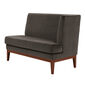 Hyde Dining Sofa Taupe with armrest left