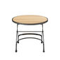 Fontenay Folding Side Table Ø 55 low, Teak