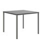 Portland Table Graphite 90 x 90 with HPL top Shade