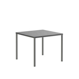 Portland Table Graphite 90 x 90 with HPL top Shade
