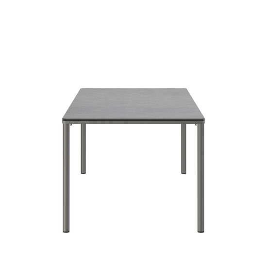 Portland Table Graphite 165 x 90, with HPL top Shade