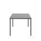 Portland Table Graphite 165 x 90, with HPL top Shade