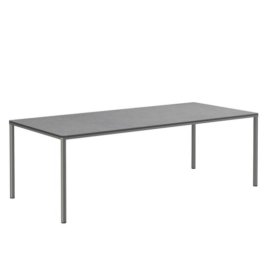 Portland Table Graphite 220 x 100 with HPL top Shade