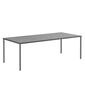Portland Table Graphite 220 x 100 with HPL top Shade