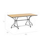 Fontenay Rectangular Table 160 x 85, Teak
