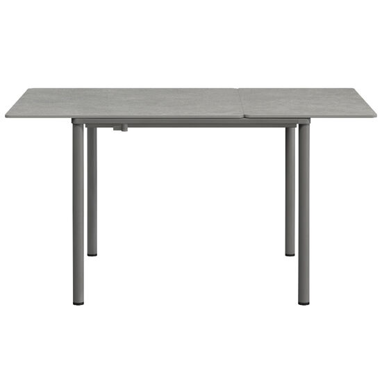 Portland Extending Table Graphite 90-140 x 90 with HPL top Shade