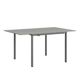 Portland Extending Table Graphite 90-140 x 90 with HPL top Shade
