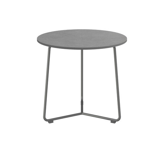 Pan Side Table Graphite Ø 48, HPL Shade
