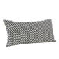 Feather Cushion 60 x 30 Rombo White/Marine