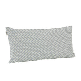 Feather Cushion 60 x 30 Rombo Bleu/White