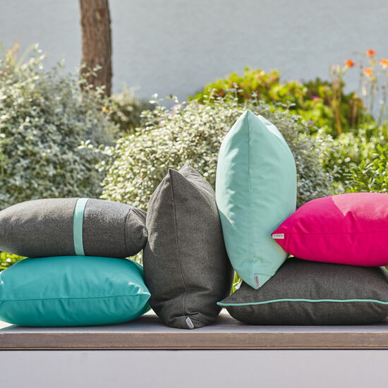 Feather Cushion 50 x 45 Anthracite