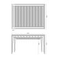 Monaco Gazebo 3 x 5 m Graphite