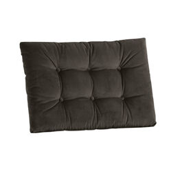 Hyde Decorative Cushion quilted, design "Taupe" 50 x 35