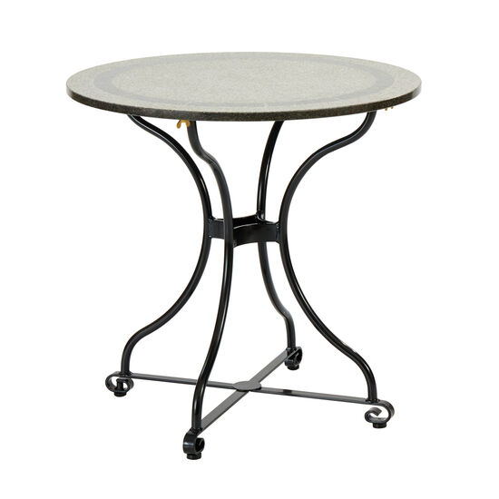 Fontenay Table Ø 75, Granite Top