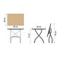 Fontenay Folding Table 85 x 60, Teak