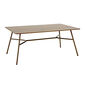 Casablanca Table 140 x 80, HPL Patina Grey-Brown