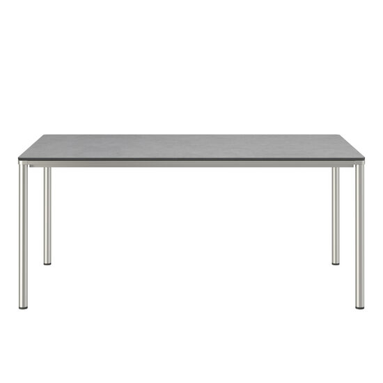 Portland Table Stainless Steel 165 x 90 with HPL top Shade
