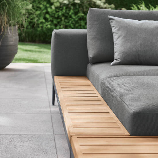 Morgans Bay Lounger with try right, cushions included