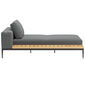 Morgans Bay Lounger with try right, cushions included