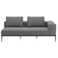Morgans Bay Sofa with armrest left, cushions included