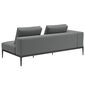 Morgans Bay Sofa with armrest right, cushions included