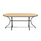 Fontenay Low Dining Table oval 160 x 85, Teak