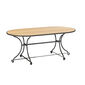 Fontenay Low Dining Table oval 160 x 85, Teak