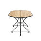 Fontenay Low Dining Table oval 160 x 85, Teak