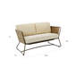 Casablanca Two-Seater, cushions included