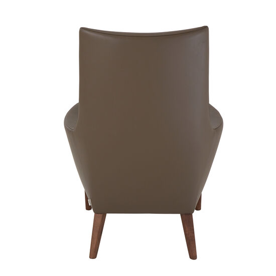 Leighton Leather Armchair, Cedar