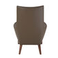 Leighton Leather Armchair, Cedar