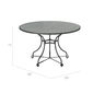 Fontenay Table Ø 120 with ceramic top