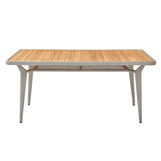 Charleston Table 165 x 90 with teak top