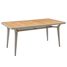 Charleston Table 165 x 90  with teak top