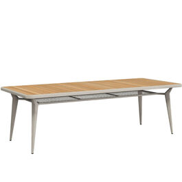 Charleston Table 240 x 100  with teak top