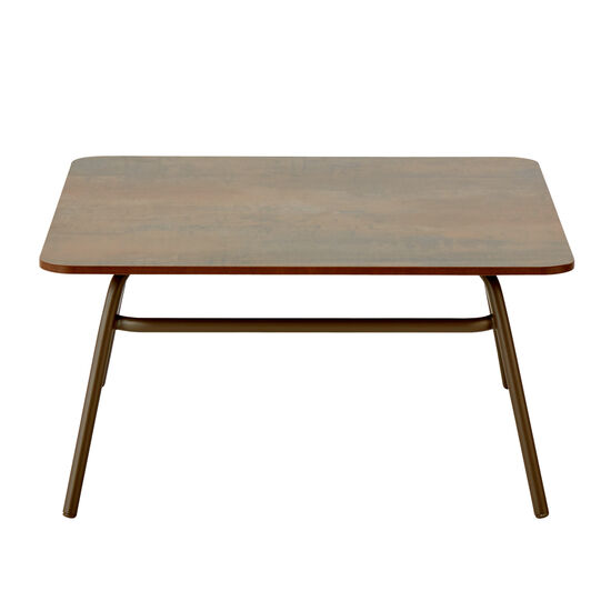 Casablanca Side Table 71 x 71, Patina Grey Brown