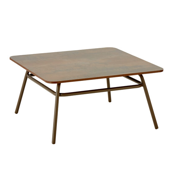 Casablanca Side Table 71 x 71, Patina Grey Brown