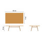 Casablanca Side Table 120 x 71, Patina Grey Brown
