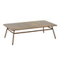Casablanca Side Table 120 x 71, Patina Grey Brown