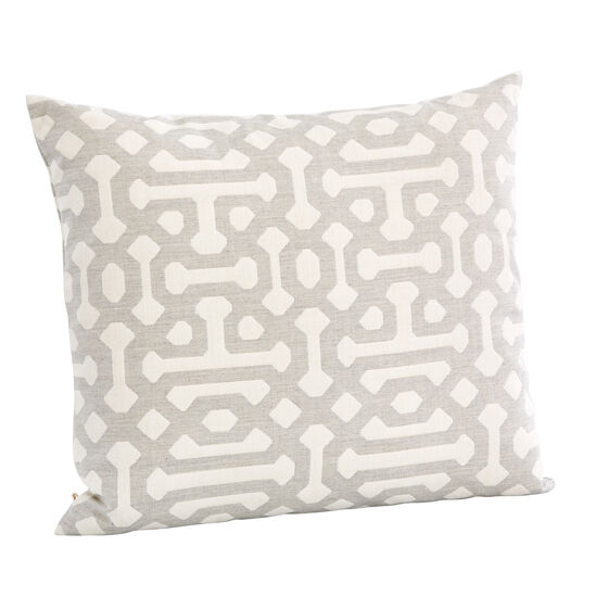Feather Cushion 50 x 45 Maze Stone