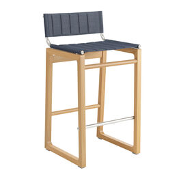 Benton Bar Stool Blue Smoke fixed