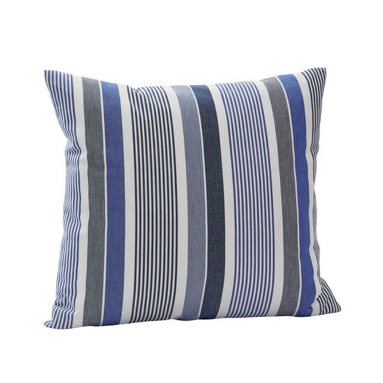 Feather Cushion 50 x 45 Marine Stripes