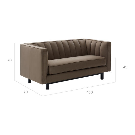 Camden Sofa Walnut