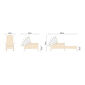 Savannah Deck Chair with Pull-Out Footrest
