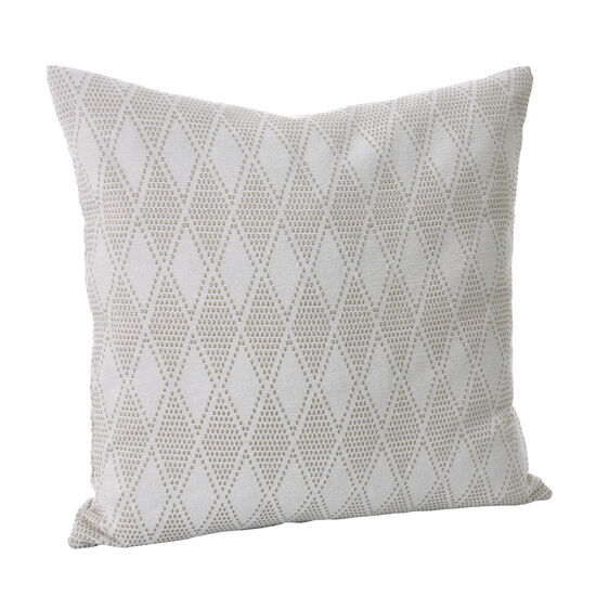 Pietra Feather Cushion 55 x 55 Creme