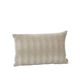 Pietra Feather Cushion 45 x 30 Beige