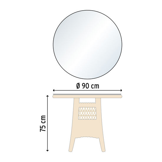 Savannah Round Table 90