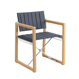 Benton Armchair Blue Smoke foldable